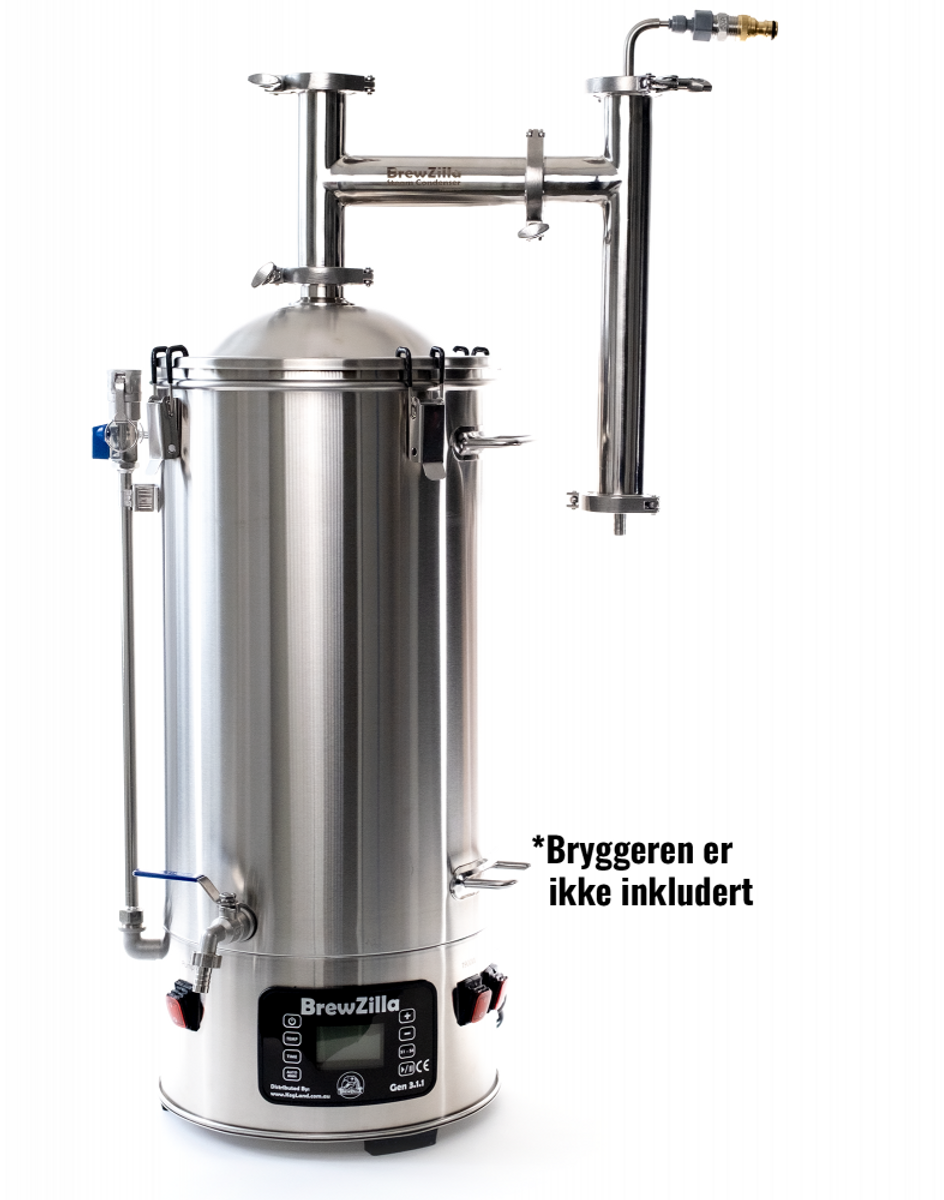 BrewZilla dampkondensator fra Kegland
