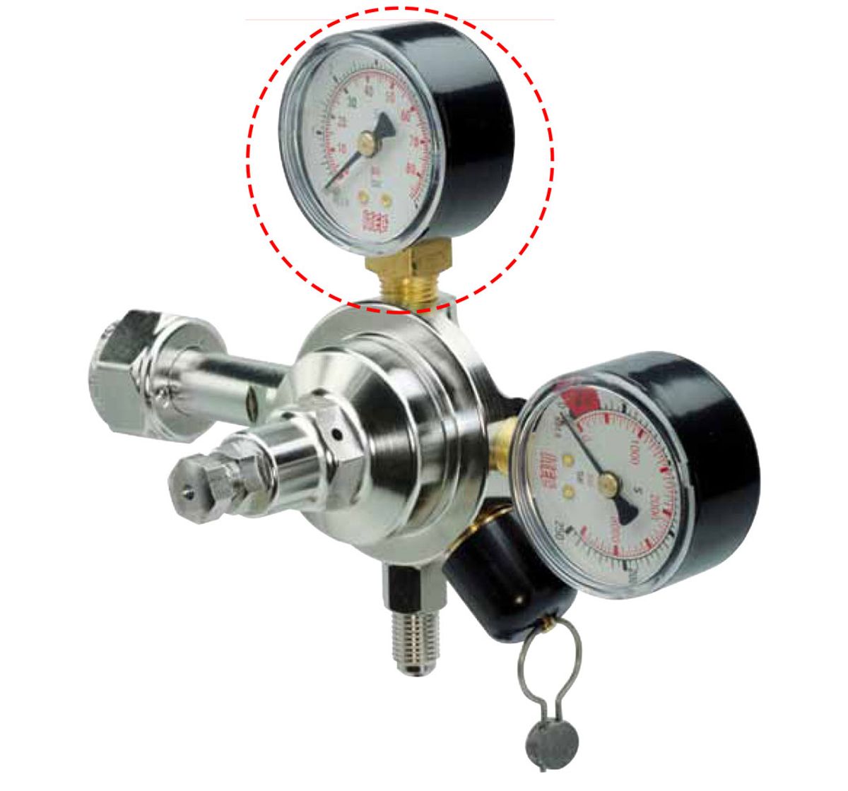 Manometer 6 bar