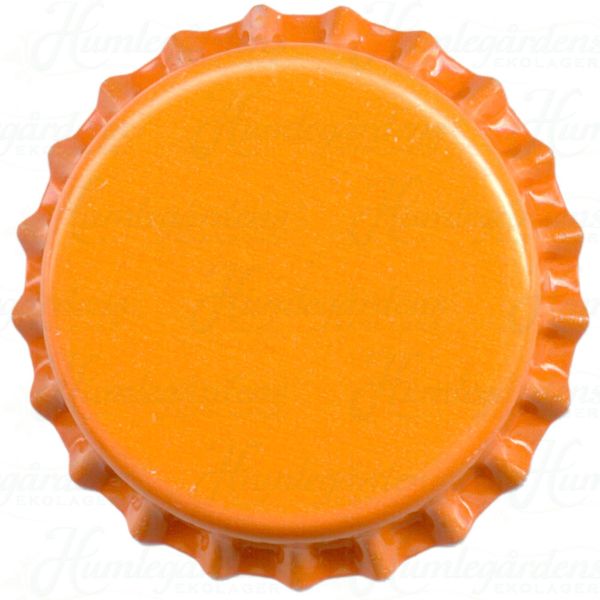 Hovedbilde Flaskekapsler Orange 26mm, 250 stk